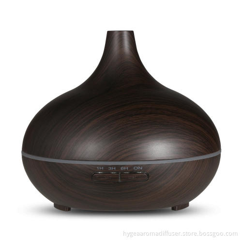 400ml Essential Oil Wood Aroma Diffuser Rechargeable